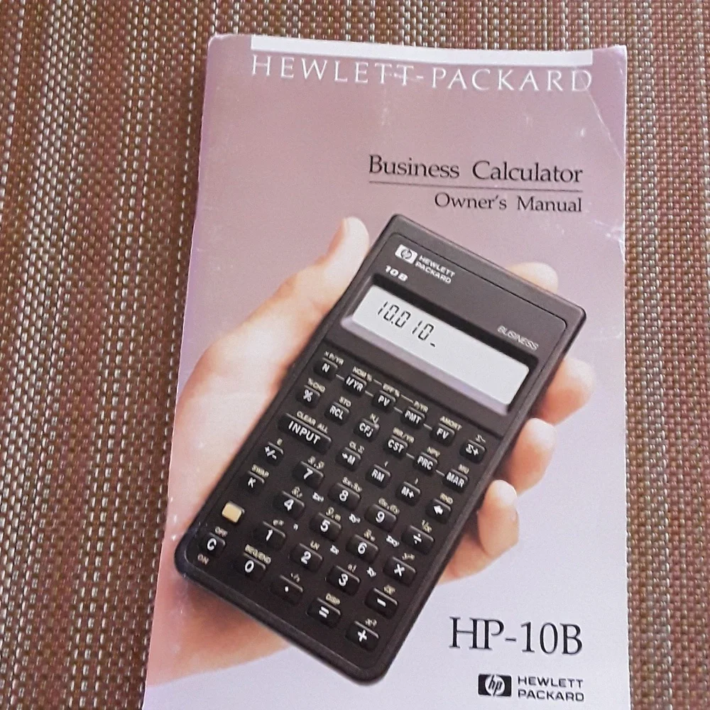 Hewlett-Packard 10B Business Calculator